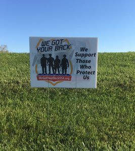13 Yard Sign